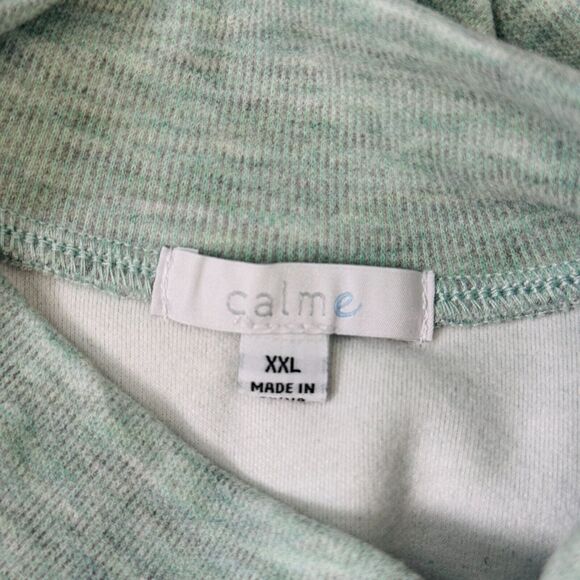 Johnny Was Calme Sweater Womens XXL Puff Sleeve Cozy Sweatshirt 2X Plus Size NEW - Picture 7 of 12